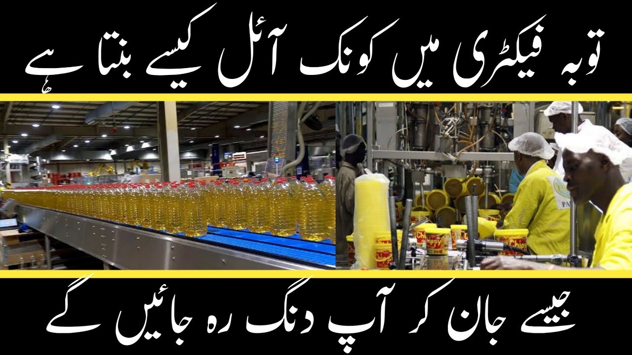 How is cooking oil made in a factory?||فیکٹری میں کوکنگ آئل کیسے بنایا جاتا ہے؟||RsTv