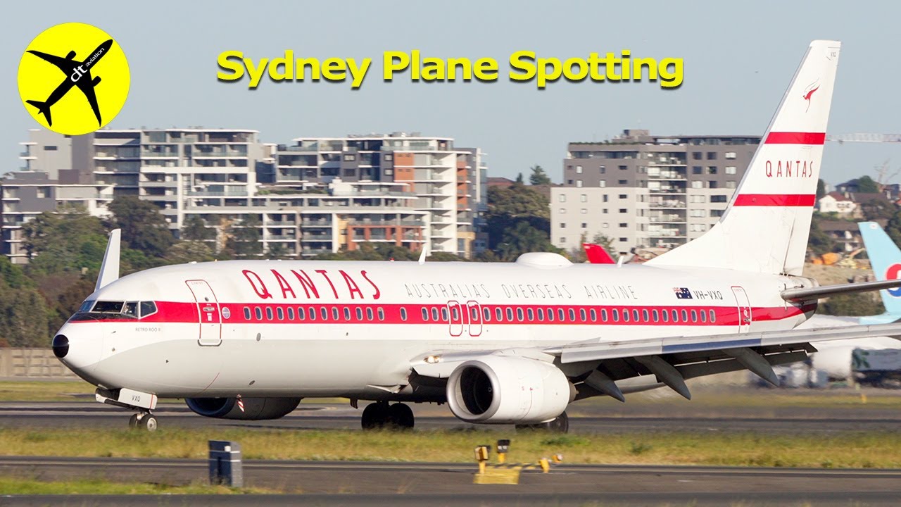 Amazing Sydney Plane Spotting! 4K60