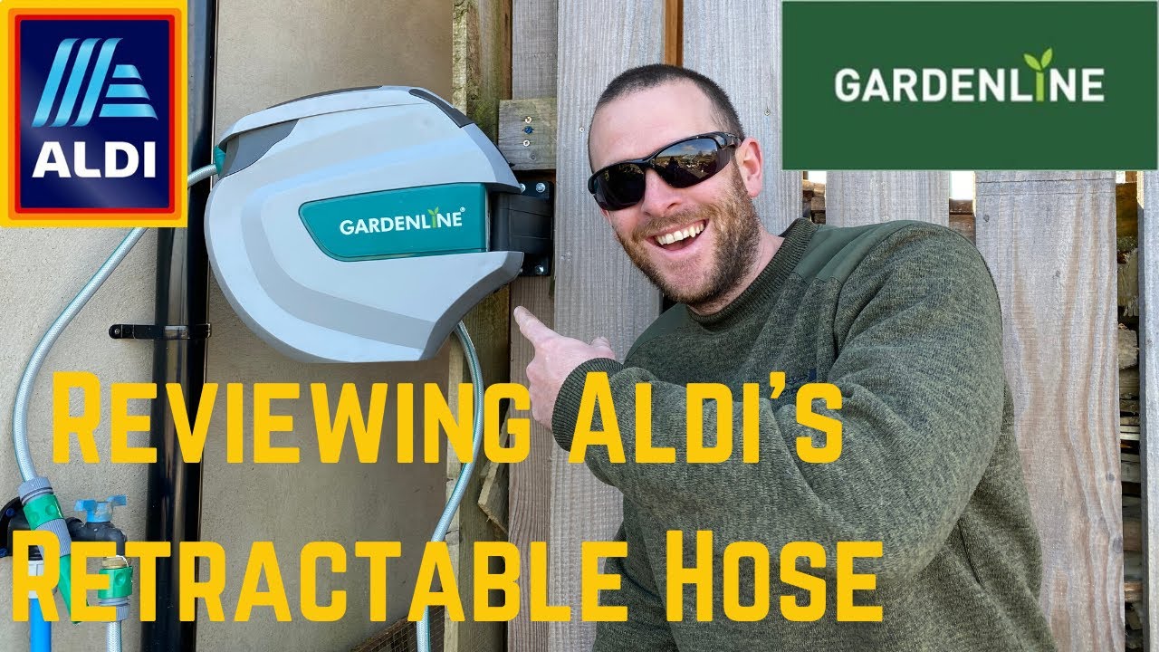 Unboxing, Fitting  And Reviewing Aldi’s Retractable Garden Hose