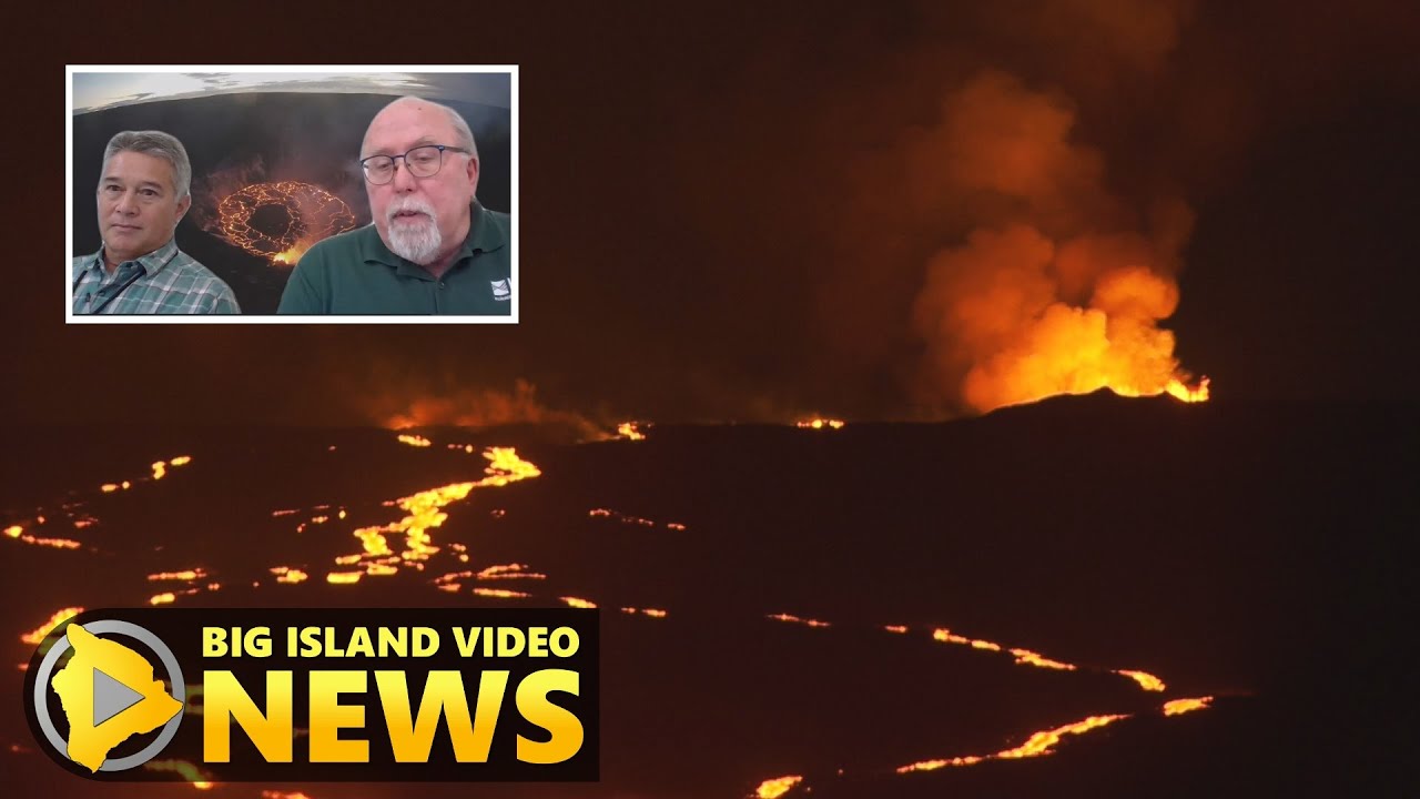 Mauna Loa Eruption Update, Viewing Area Announced (Dec. 1, 2022)