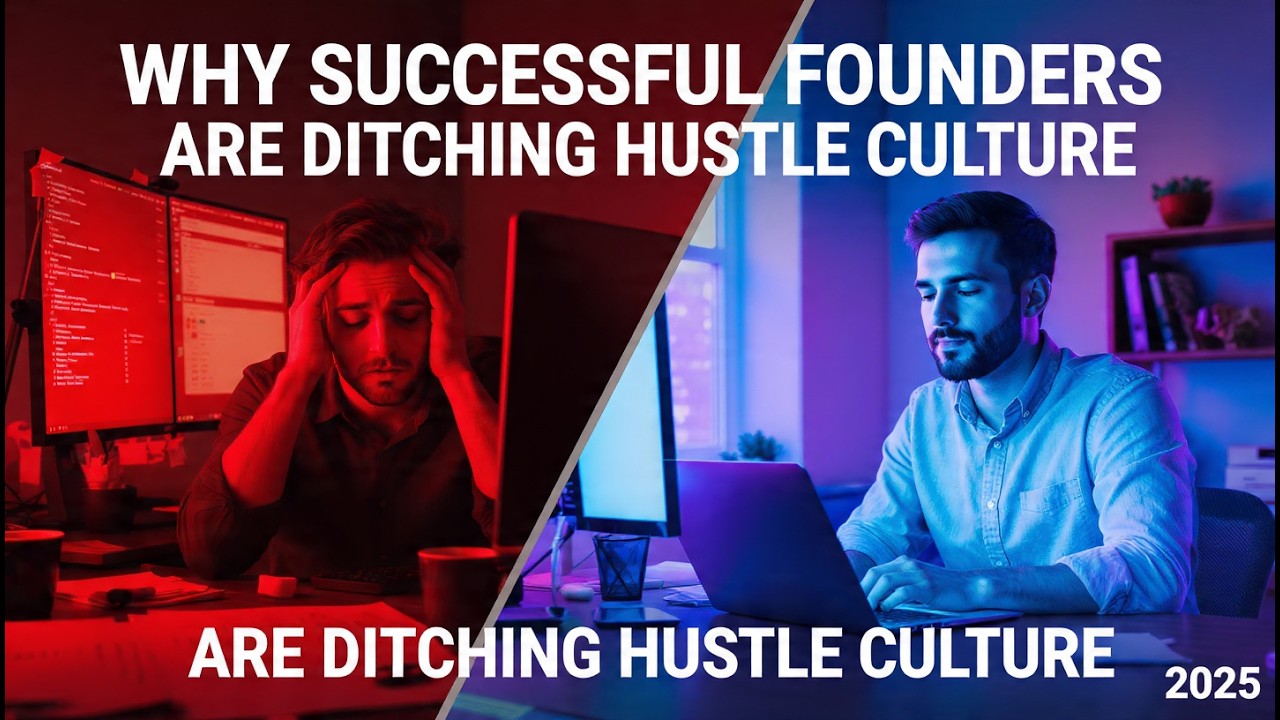 Why Successful Founders Are Abandoning Hustle Culture in 2025