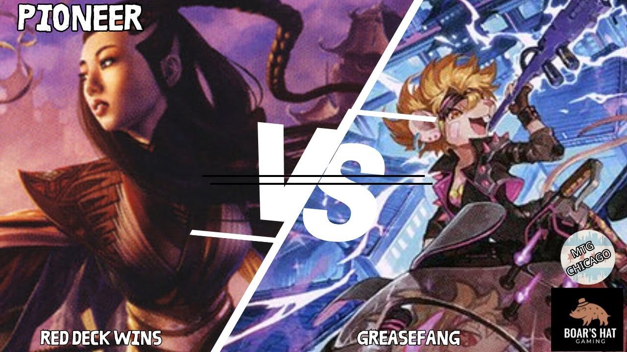 Red Deck Wins VS Abzan Greasefang [MTG Pioneer]