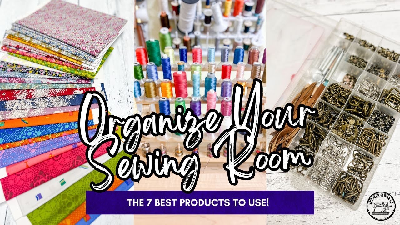The 7 Best Sewing Room Organizing Ideas and How to Use Them