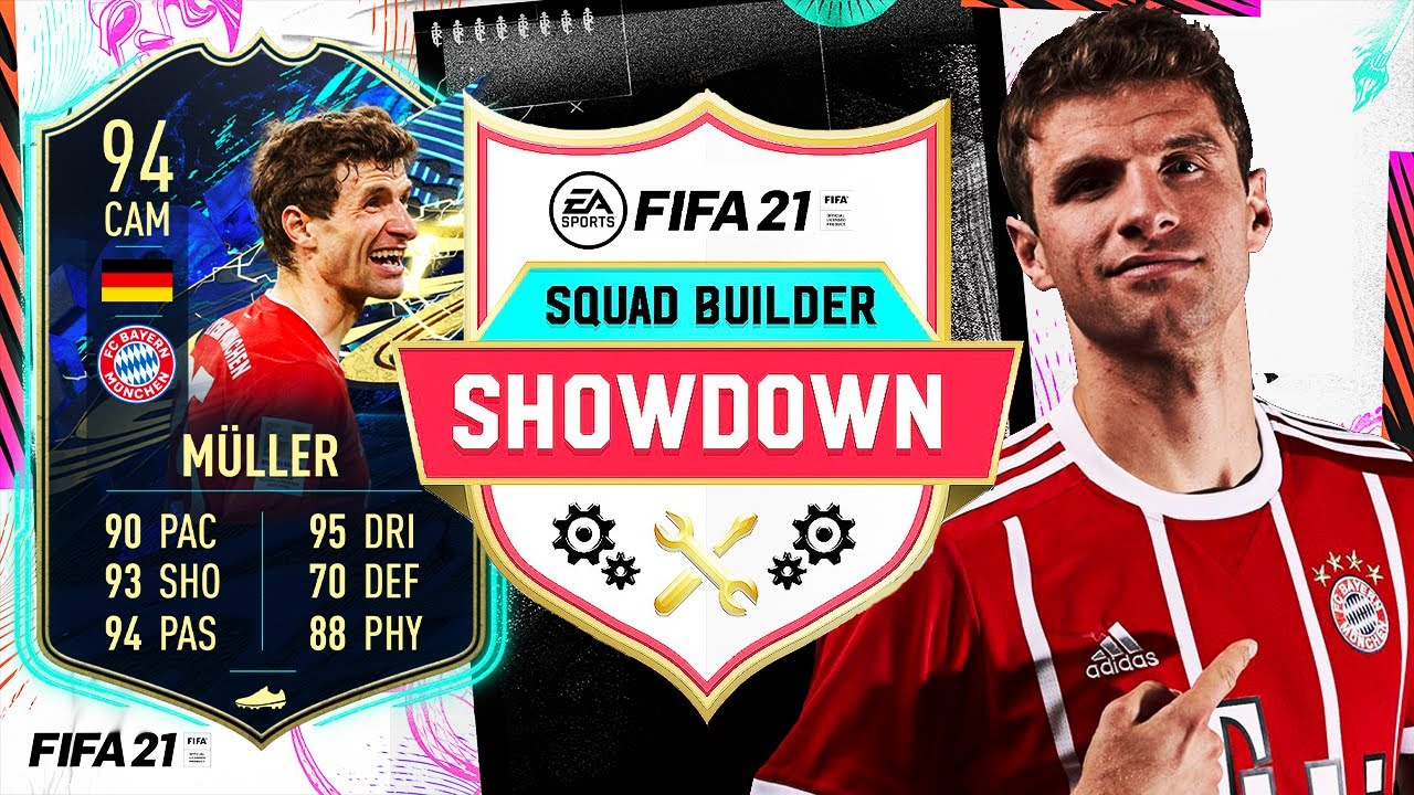 UNBELIEVABLE 94 TOTS MULLER SQUAD BUILDER SHOWDOWN!! - FIFA 21 ULTIMATE TEAM