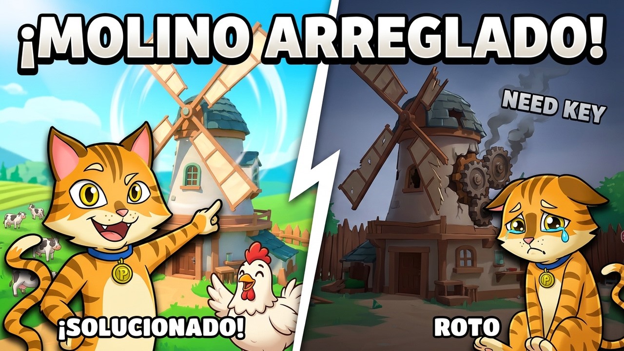 ¡NUEVO MAPA con GALLINAS y el GATO! 🔥 I AM CAT VR