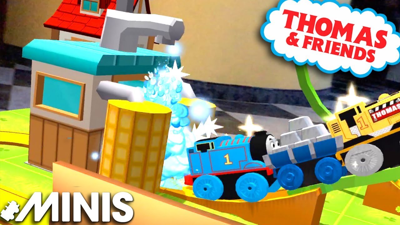 THOMAS Y SUS AMIGOS MINIS Montamos un circuito de Thomas and friends Minis en nuestra casa!