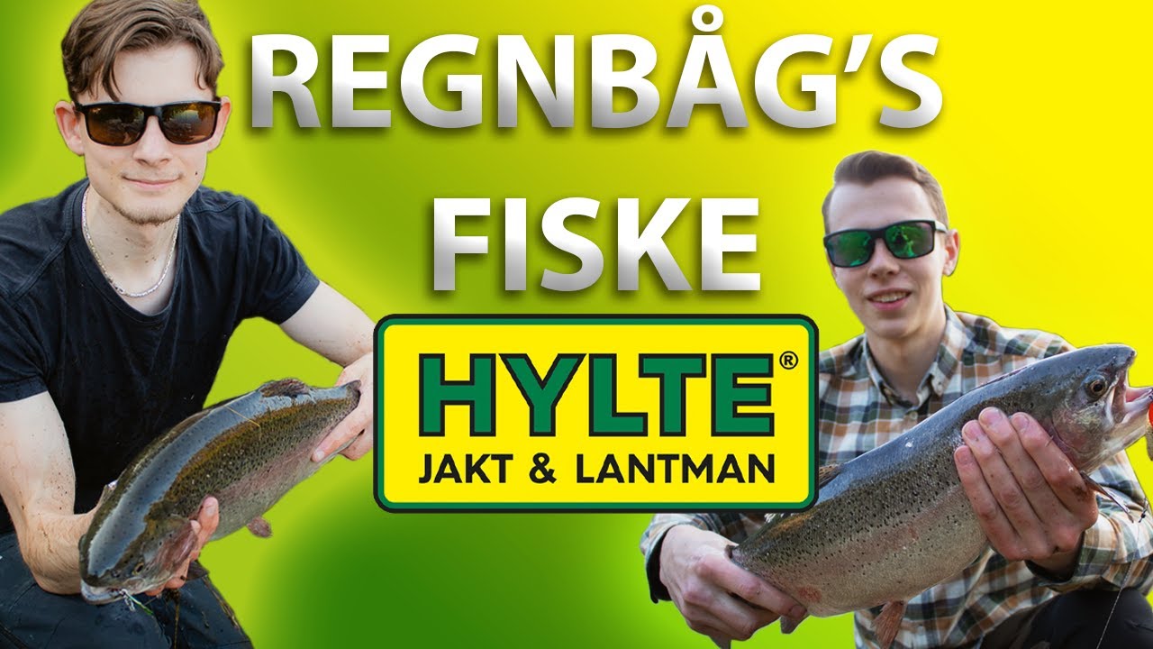 Regnb&aring;gsfiske Med Spinnare & Skeddrag