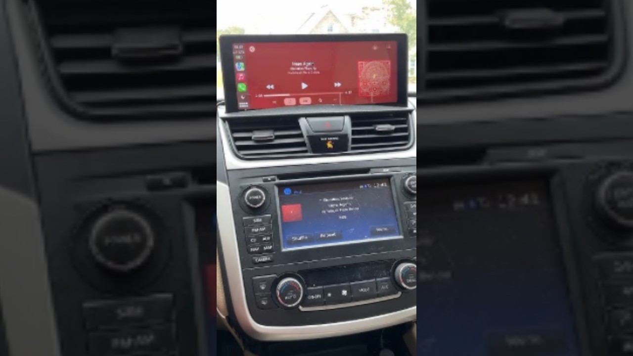 2016 Nissan Altima FactoyStyle CarPlay Install | DIY Dash Modification | Carpuride W103 Pro Install