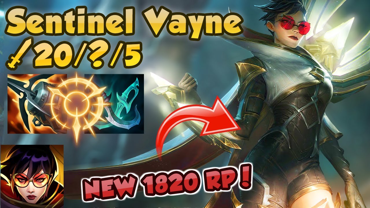 💛 SENTINEL VAYNE LIGHTS A PATH DOWN MID LANE | PBE Skin Showcase | Erick Dota