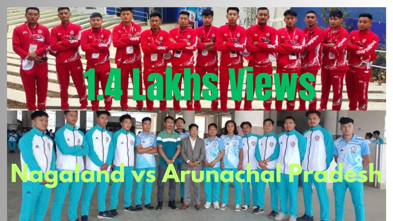Nagaland Vs Arunachal Pradesh/Volleyball / 3rd North East Games 2024 Nagaland.