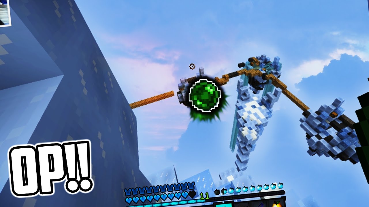 OP ENDER PEARL!! - SkyWars w/ Djosa