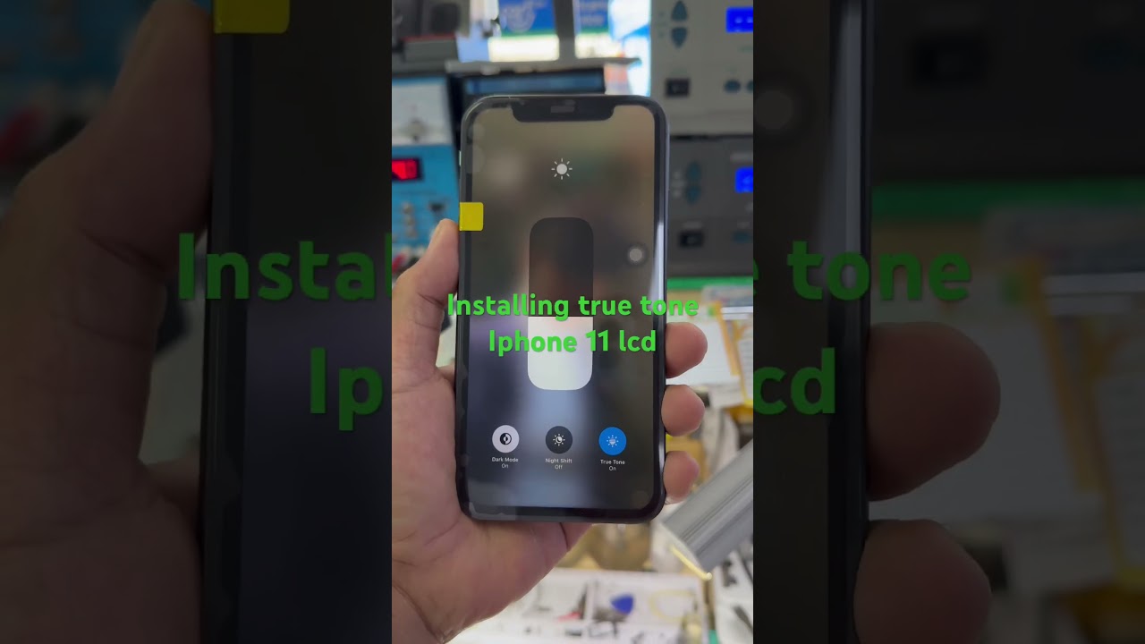 Apple iphone 11  Lcd replced. #truetone