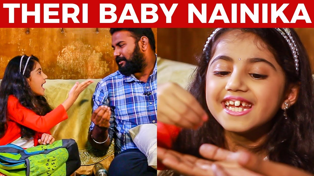 CUTE: What's Inside Theri Baby Nainika's School Bag?