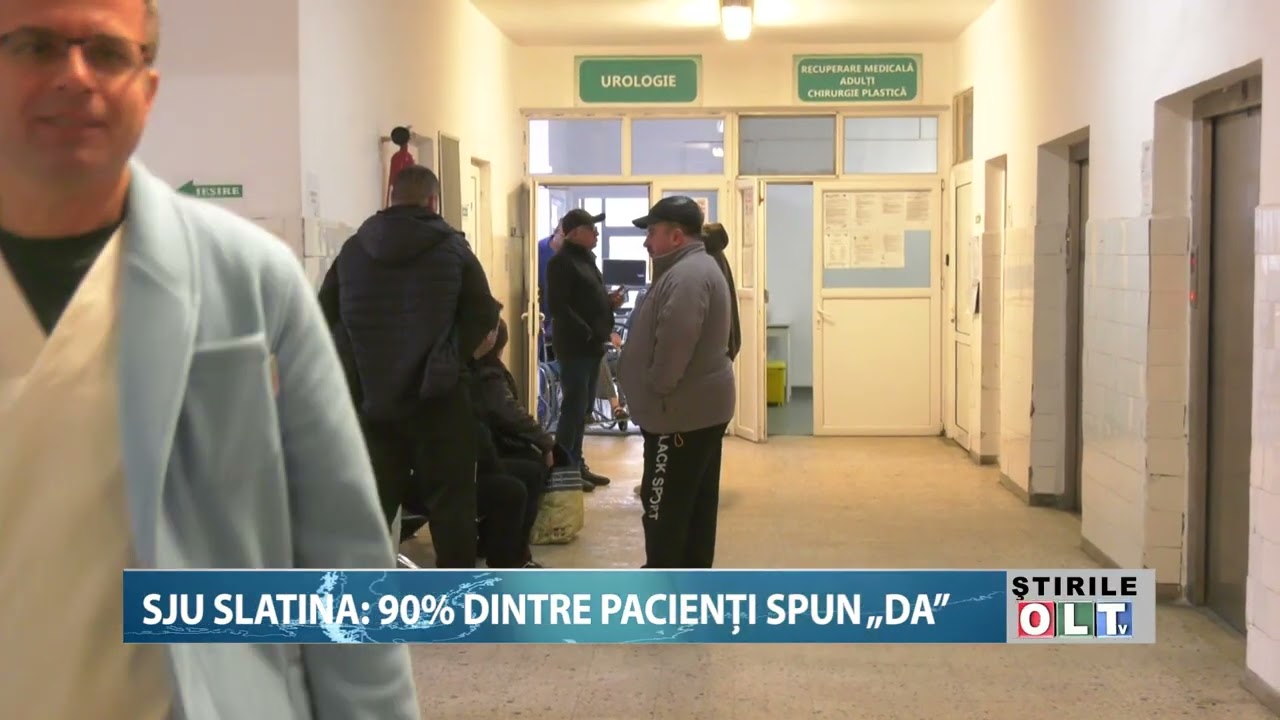 SJU SLATINA 90 LA SUTA DINTRE PACIENTI SPUN DA