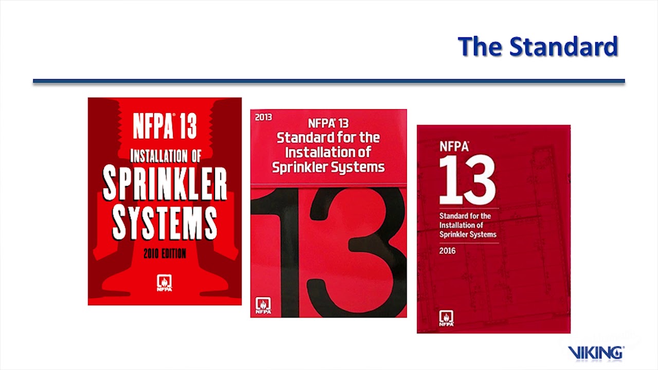 Sprinkler Installation Requirements in NFPA 13