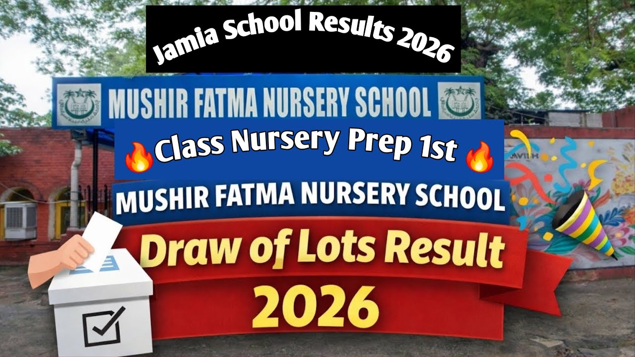 Class: Nursery (Dareecha) DRAW A LOTS, MUSHIR FATHIMA School results 2026 Class Prep 1st Results 🔥