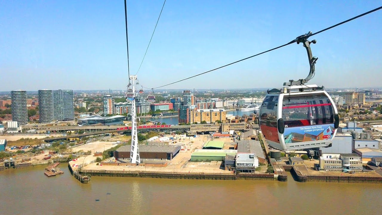 EMIRATES CABLE-CAR RIDE & LONDON WALK - Greenwich Peninsula to The Royal Docks