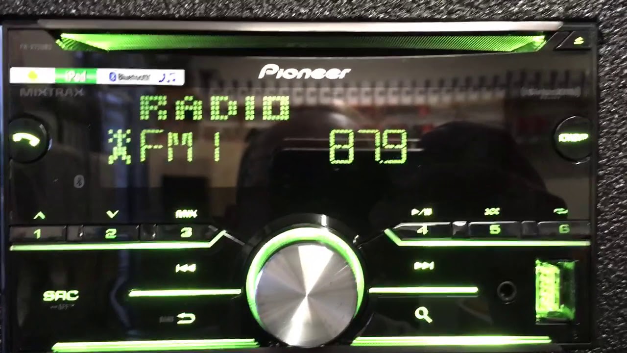 pioneer fh-x700bt Bluetooth CD player double din