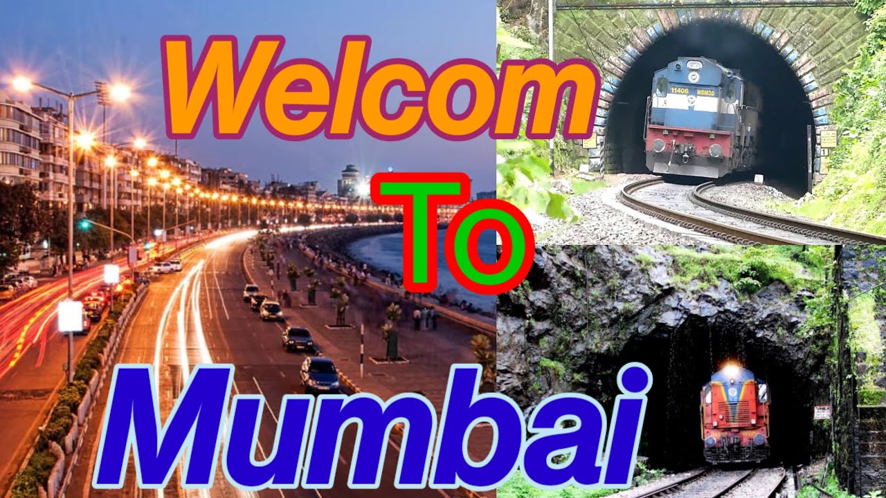 सात सुरंग पार करके पहुंचे मुंबई || mumbai by train ( part-6 ) #train #mr #vlog