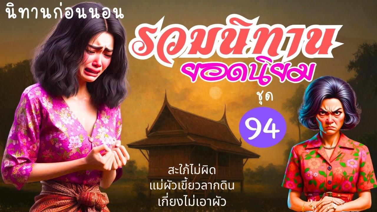 รวมนิทานยอดนิยม ชุดที่ 94 | นิทานก่อนนอนแนวละครวิทยุ สนุก ฟังกันเพลินยาวๆ มีแง่คิดคติสอนใจหลายรสชาติ