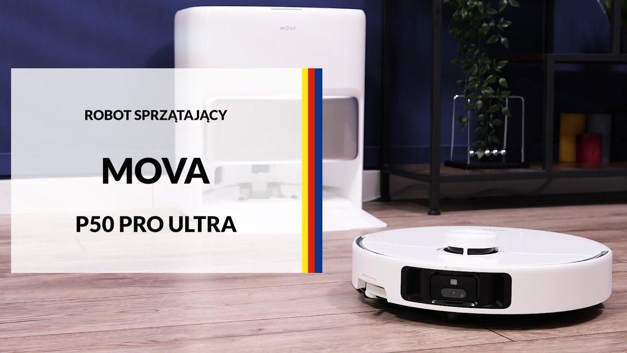 Robot sprzątający Mova P50 Pro Ultra &ndash; dane techniczne &ndash; RTV EURO AGD