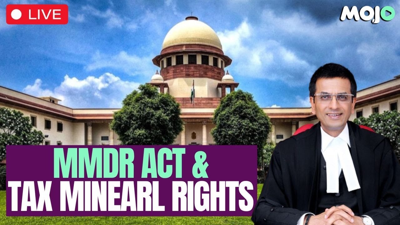 Supreme Court LIVE | Supreme Court 9-Judge Bench Hears Arguments | Tax Mineral Rights