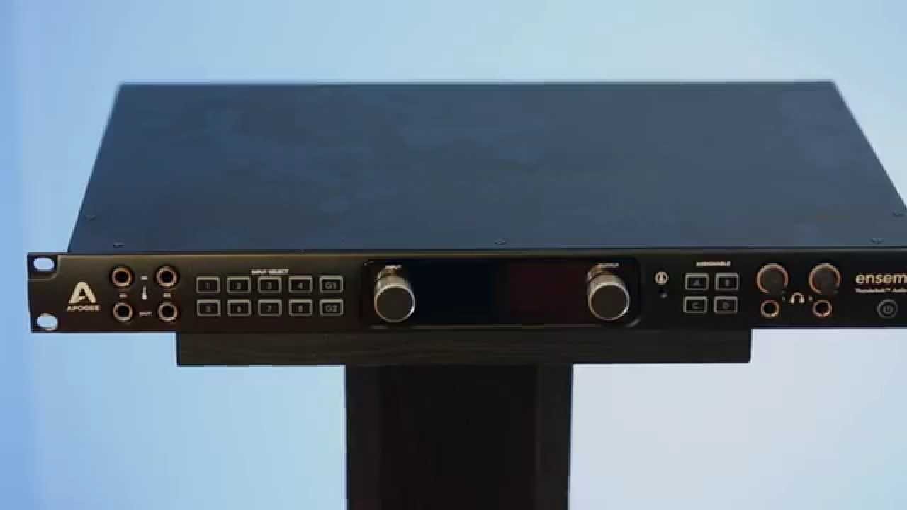 Apogee Ensemble Thunderbolt 2 Review