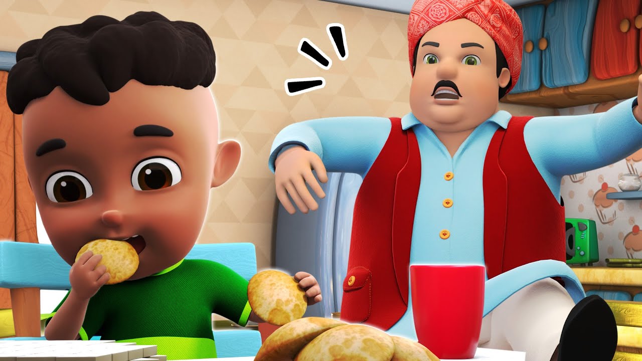 Gol Matol Lalaji Rhyme | Mote Lalaji - Hindi Rhymes Collection videos by @JugnuKidsVideos