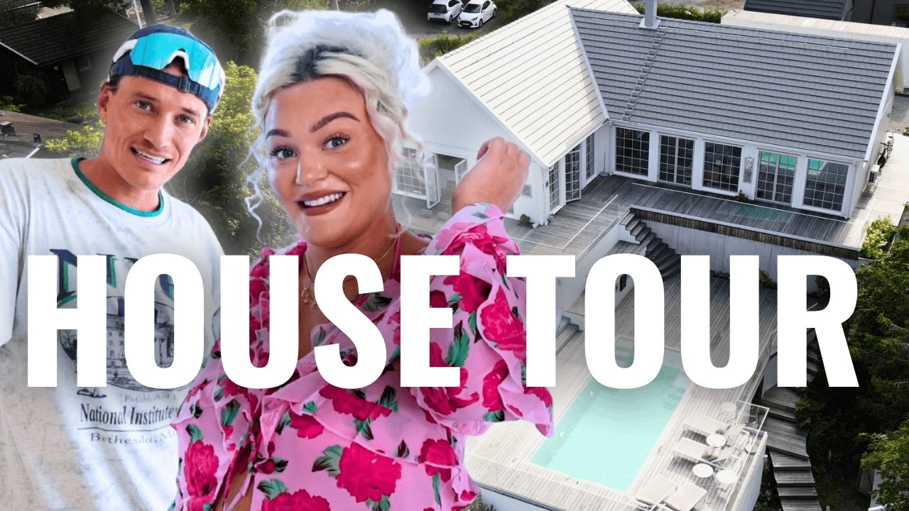 HOUSE TOUR I VÅRT NYA HUS