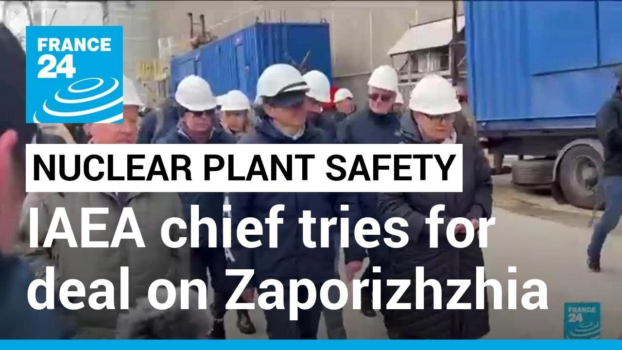 Zaporizhzhia nuclear plant safety: IAEA chief says trying for deal on Russia-held facility