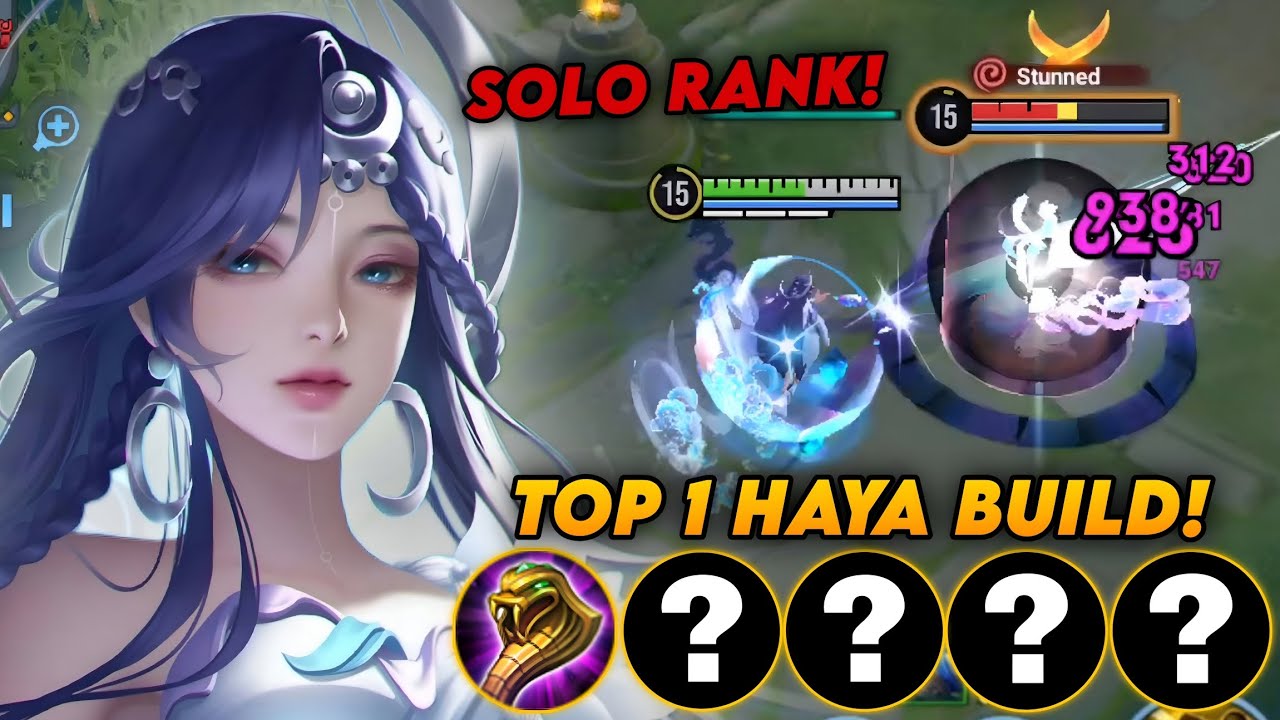 HAYA SOLO RANK GAMEPLAY WITH TOP 1 INSANE MAGE DAMAGE BUILD! | TOP 1 HAYA BUILD & ARCANA 2026 – HOK