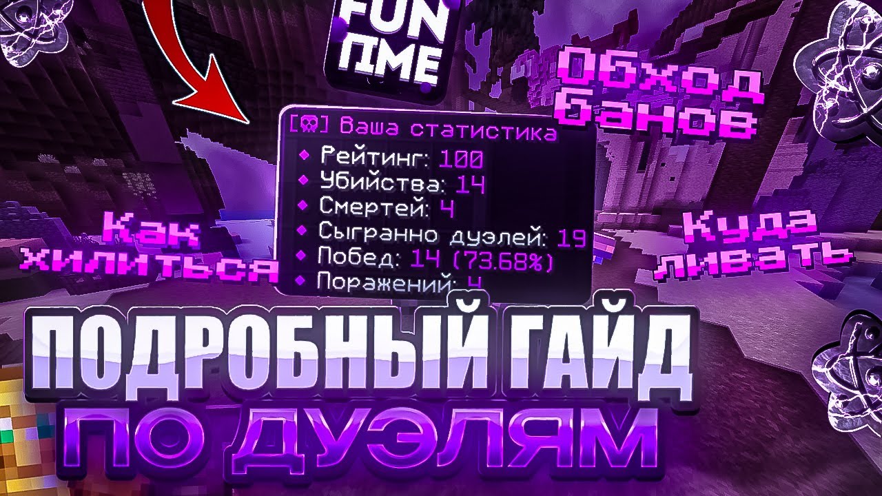 РАССКАЗЫВАЮ ФИШКИ НА ДУЭЛЯХ АНАРХИИ FUN-TIME С CELESTIAL CLIENT- Майнкрафт Фантайм
