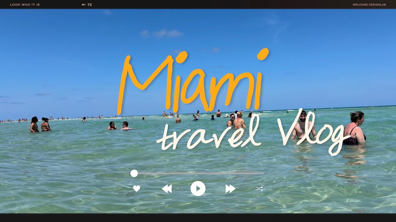 미국 마이애미 여행 브이로그 | 사우스비치 마이애미 해변🌴 | Miami vlog | South Beach | 호텔&맛집 추천