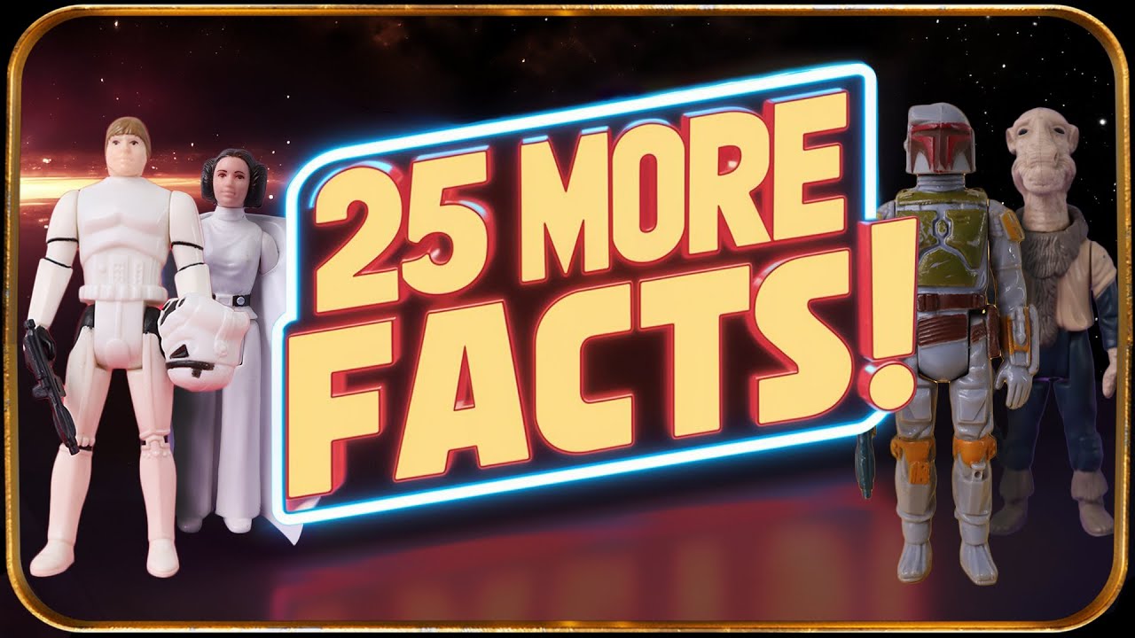 25 AWESOME Facts About the Vintage Star Wars Action Figures!