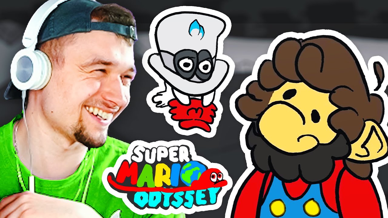 Die WITZIGSTE Mario Odyssey Animation! 😂 | D&auml;vid Reaktion