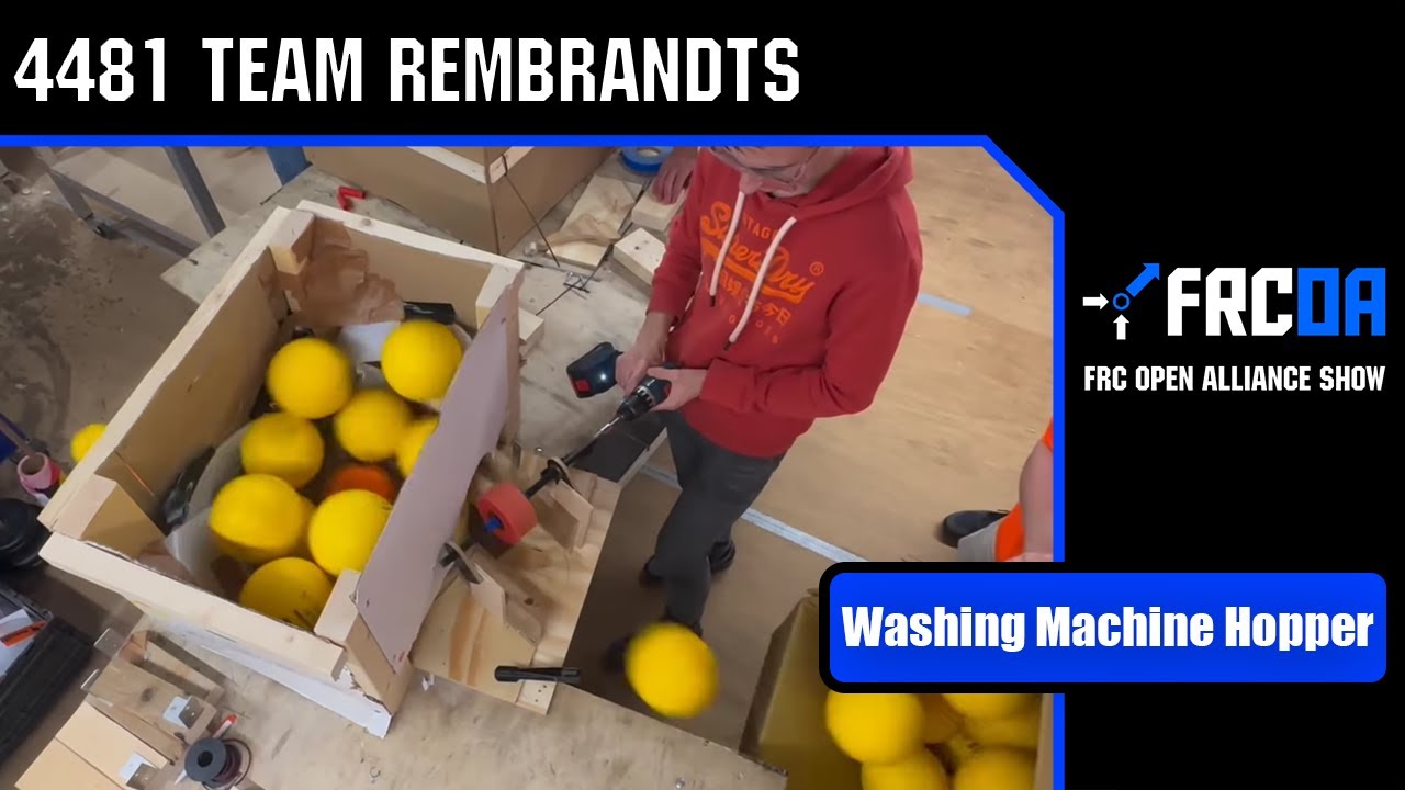 Washing Machine Hopper | 4481 Team Rembrandts | FRC REBUILT