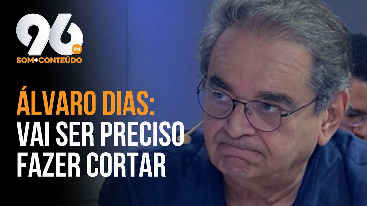 ALVARO DIAS PROMETE CORTES E DESCARTA AUMENTAR IMPOSTOS COMO FEZ GOVERNO DO PT