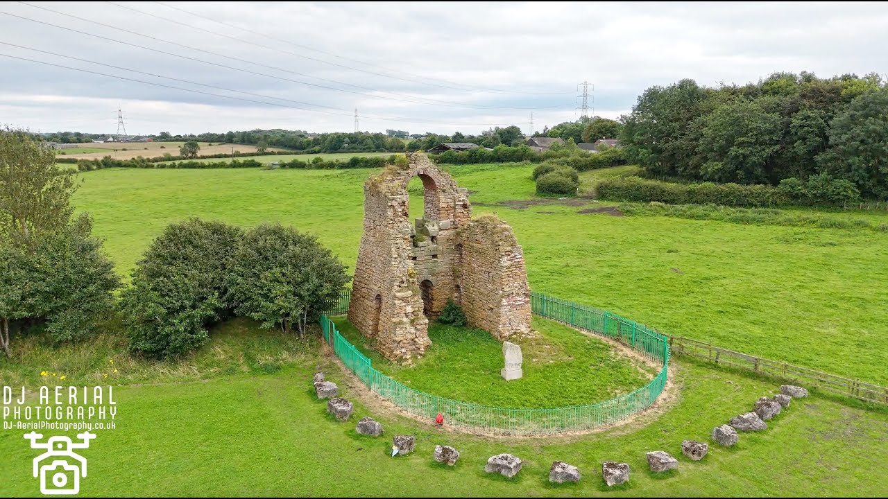 Aerial Drone Footage of Haswell Colliery Engine House | DJI Mini 4 Pro | DJ Aerial Photography
