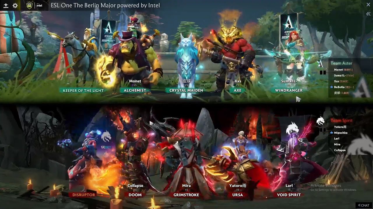 ESL One Berlin Major 2023 | Playoffs | Team Aster vs Team Spirit - Game 1