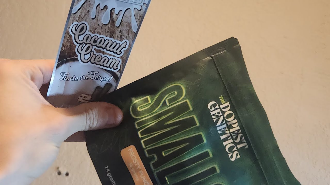Coconut Juicy hemp wrap + Dopest Genetics Smalls Frosty Punch  Review
