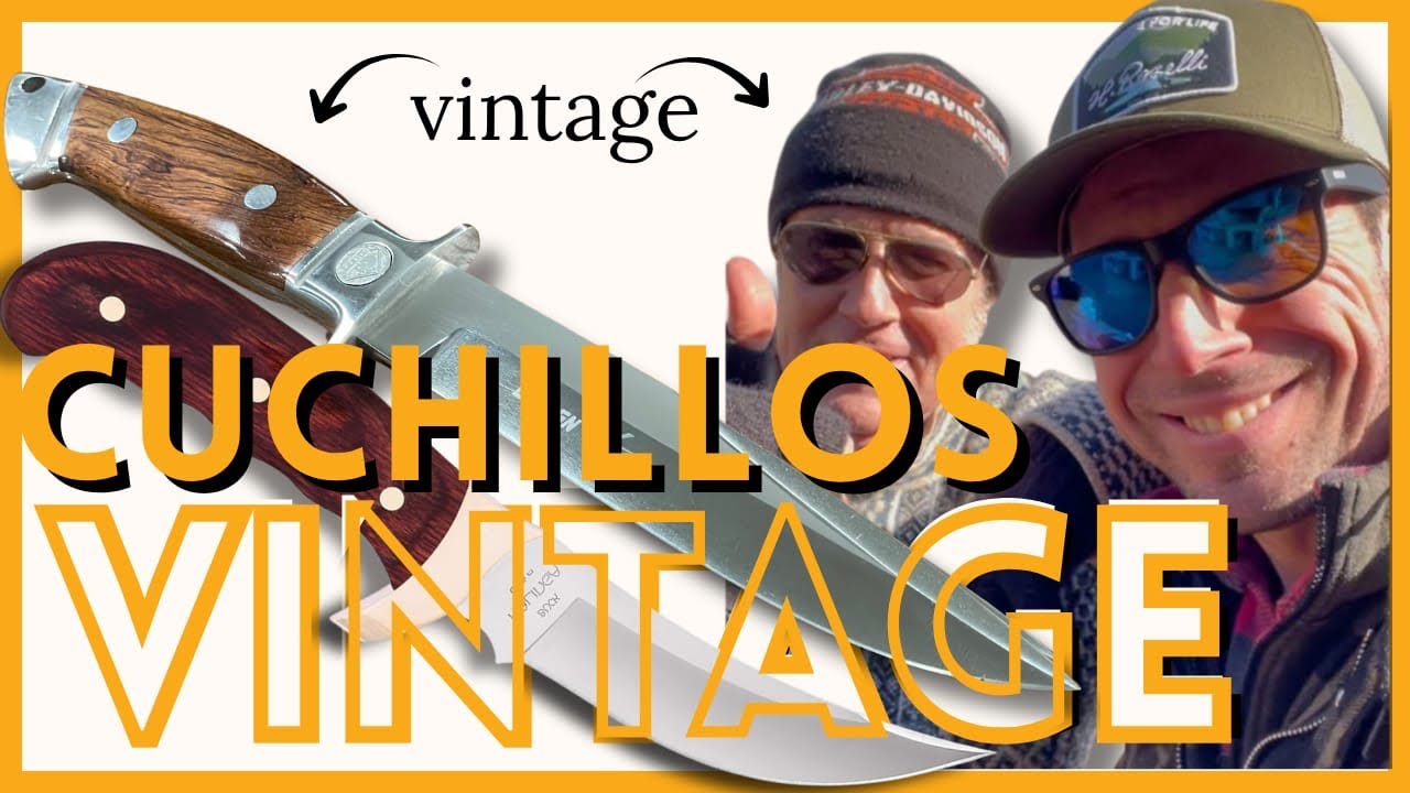 Cuchillos VINTAGE Puma y Buck de película! 🎬🔥🔪