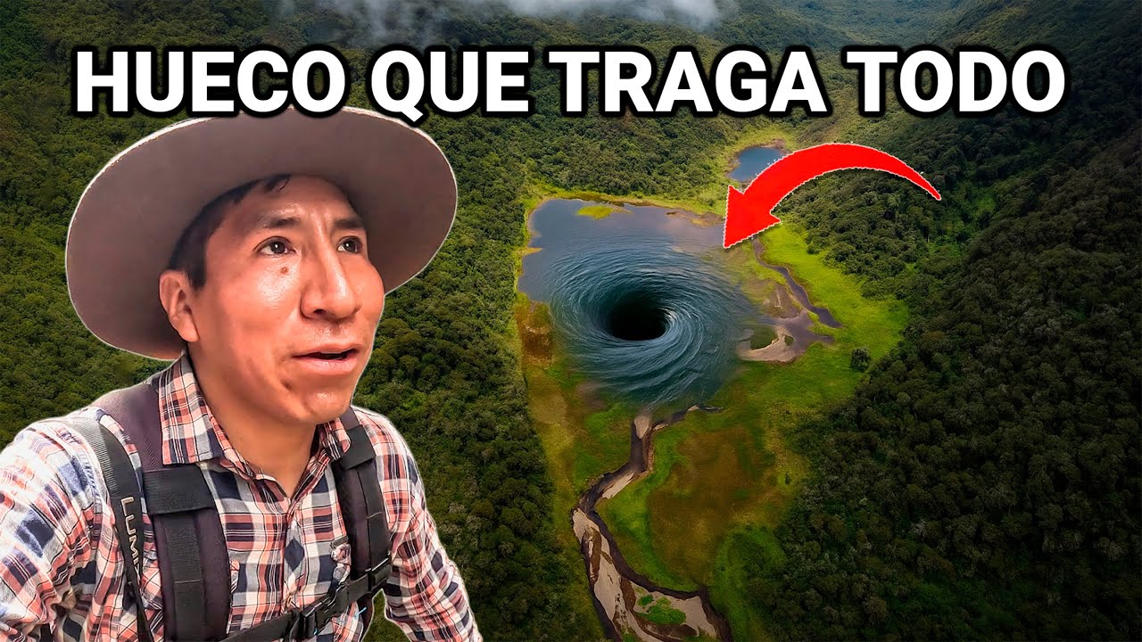 El gigantesco tragadero donde el río SE PIERDE debajo de la tierra y una familia vive al lado