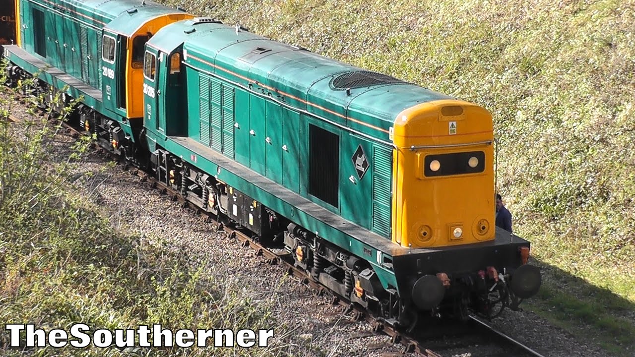 20205 fails at the Bluebell Railway 'Diesel Gala' 02/04/2017