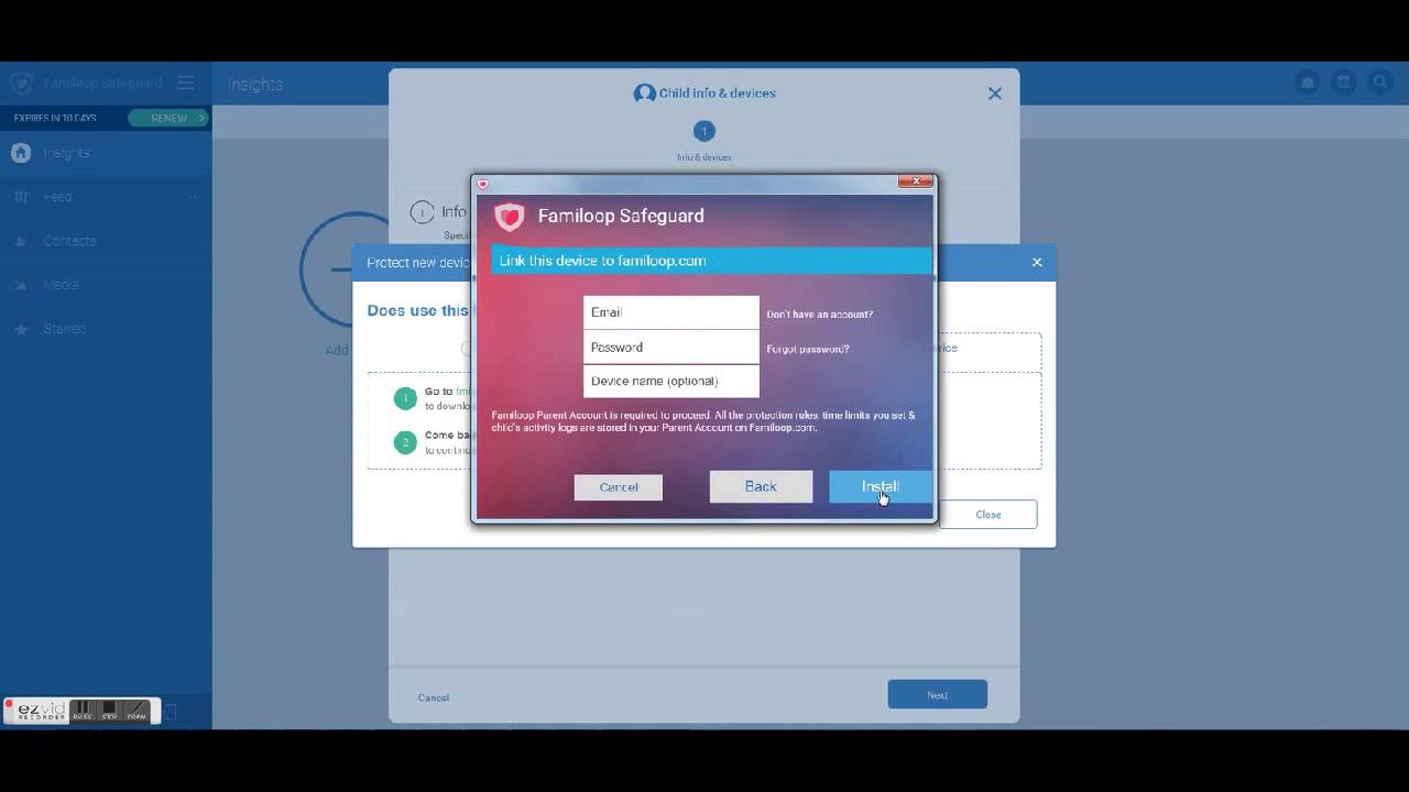 How to install Familoop Safeguard on Windows PC