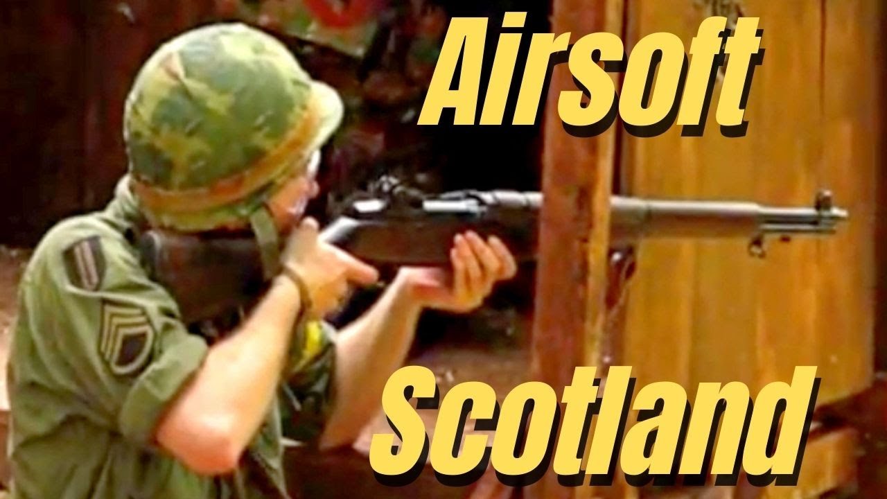 Airsoft War - Bren Gun, Garand, M1A1 POW Scotland