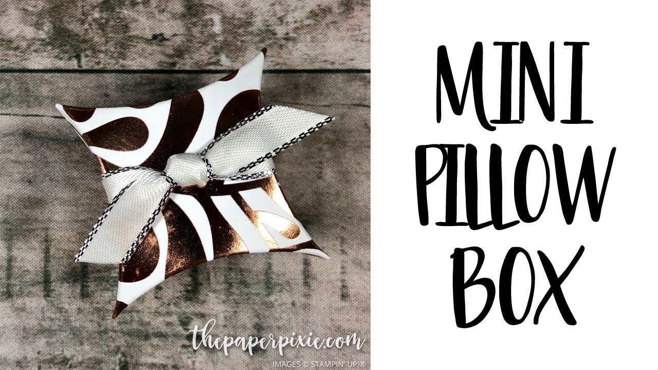Mini Pillow Box