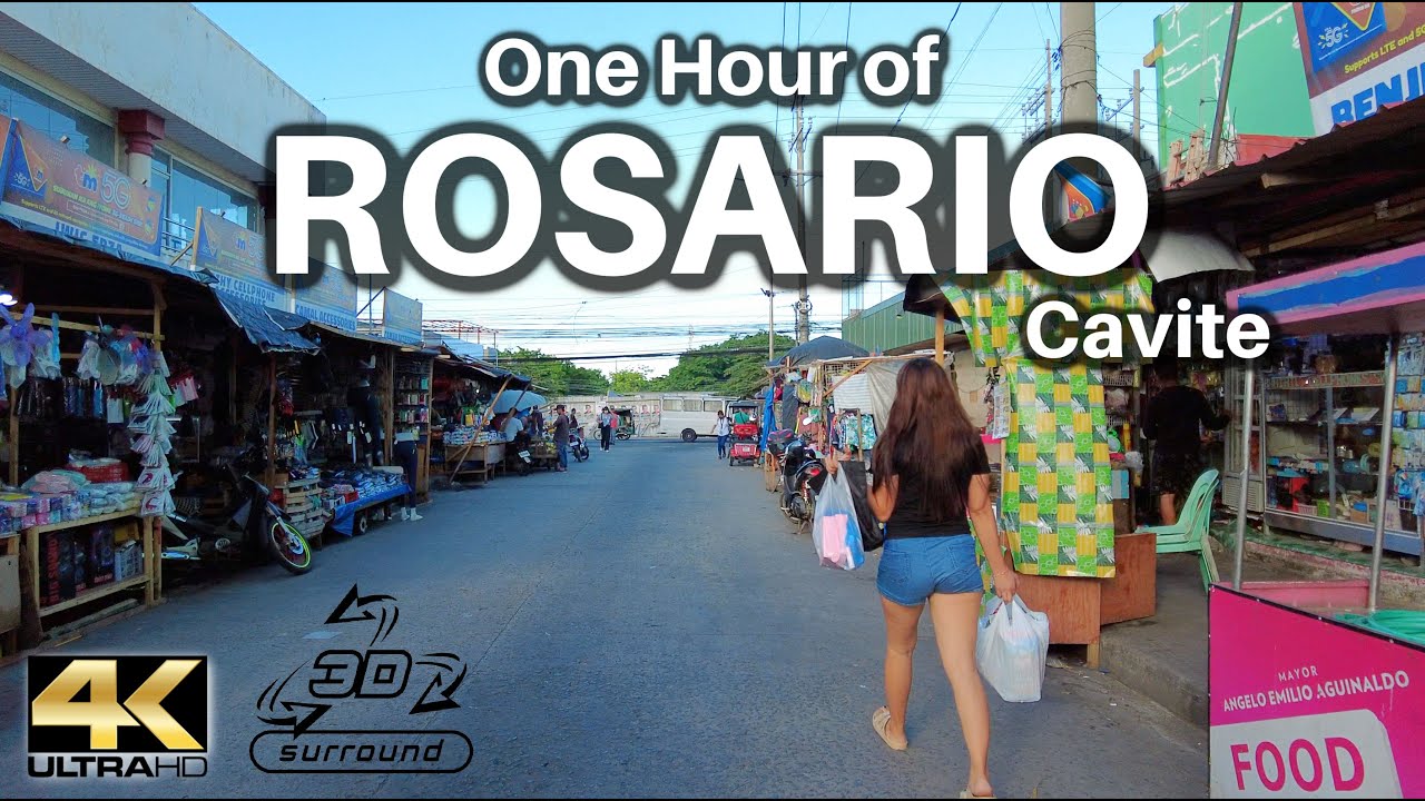 ONE HOUR of Rosario Cavite Philippines Local Ambience [4K]