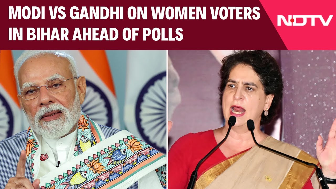 Bihar Elections 2025 | PM Modi vs Priyanka Gandhi Over Women Voters In Bihar Ahead Of Polls
