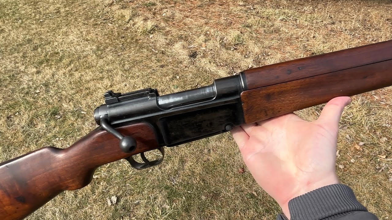 WWII French MAS-36 POV firing