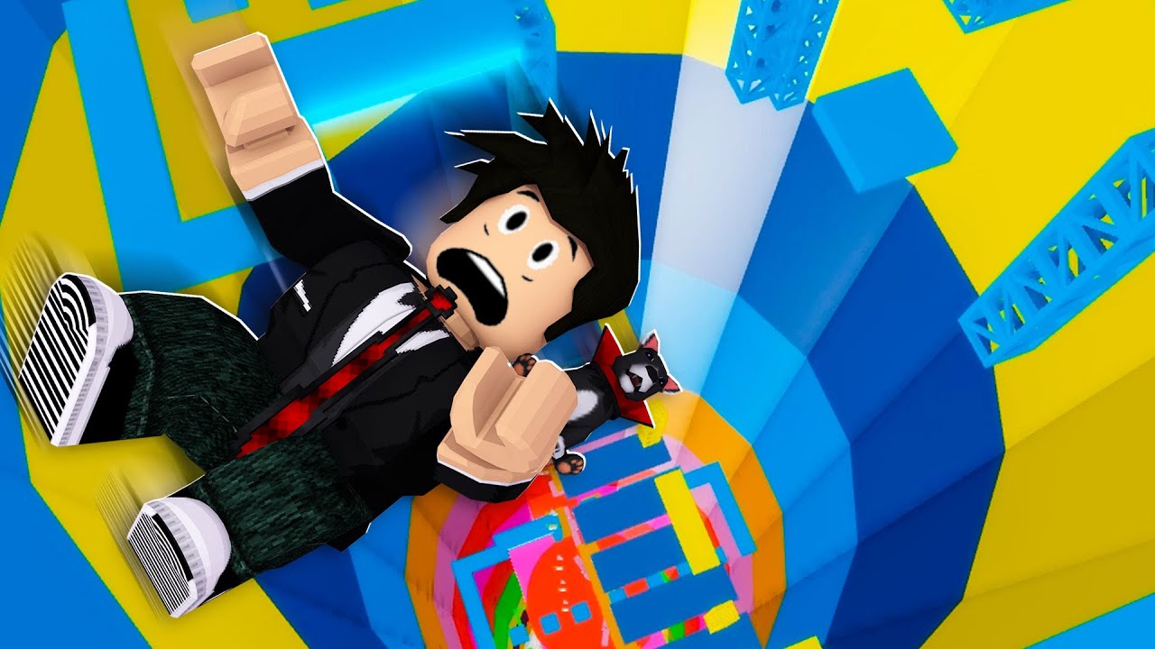 LOKIS FAZENDO PARKOUR NA TORRE MALUCA | Roblox - Climb Time